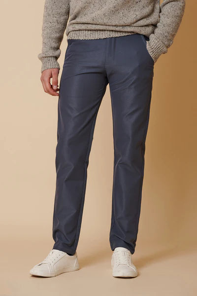 Marc Darcy Enzo Chinos in Grey-Blue