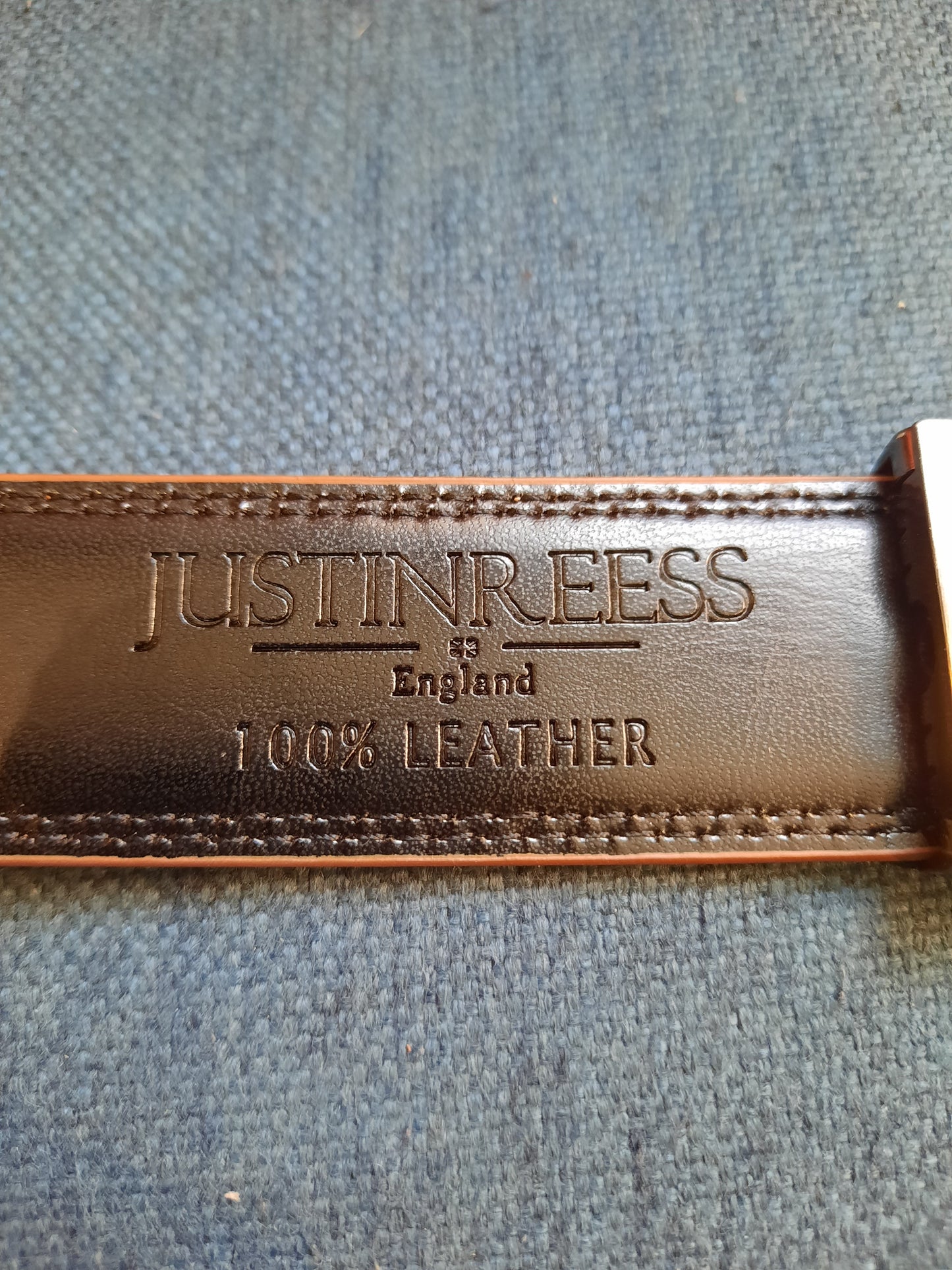 Justin Reess Reversible Leather Belts