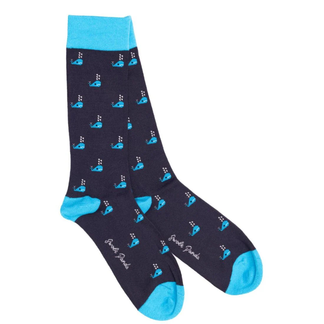 Swole Panda Whale socks