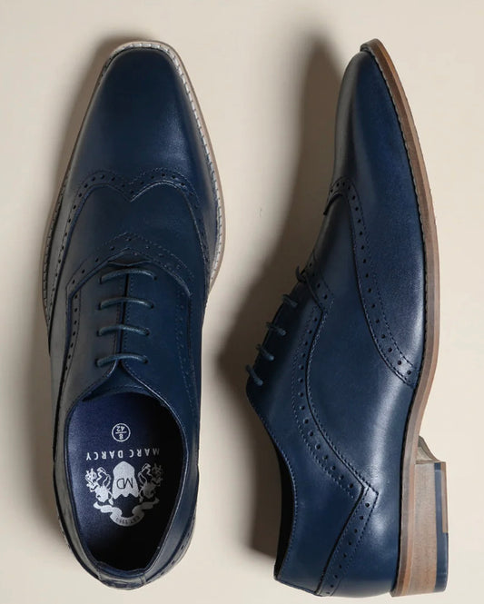 Marc Darcy Dawson Navy Shoes