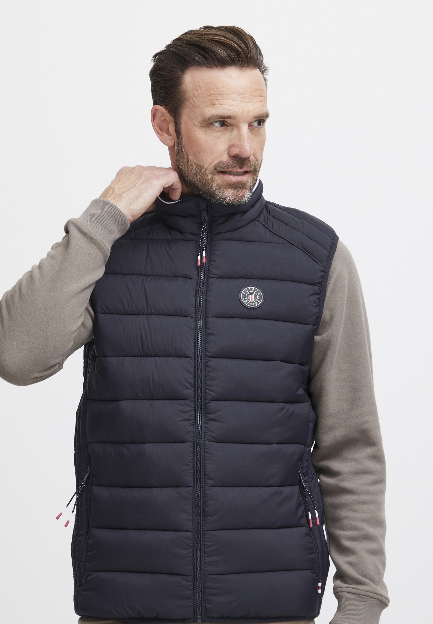 FQ1924 Navy Vinncent Gilet