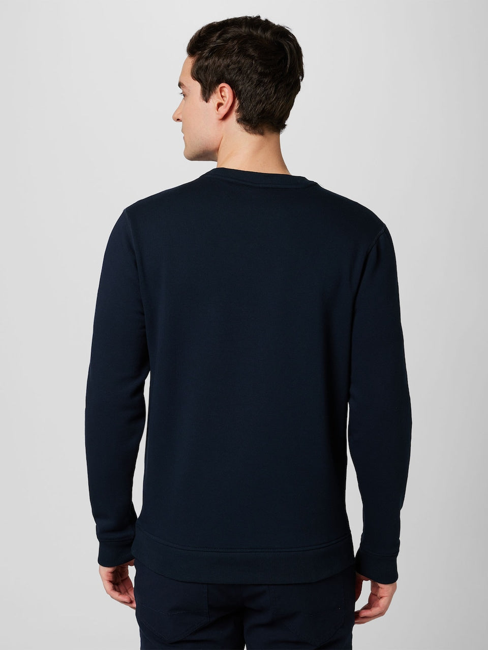 FQ1924 Navy Crew Neck Sweatshirt