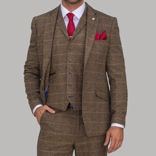 Cavani Albert Brown Waistcoat