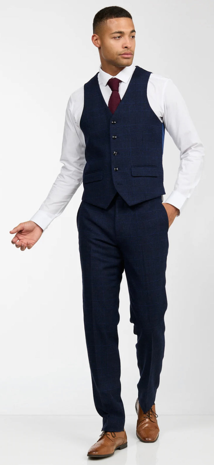 Harry Brown Reece Navy 3 Piece Suit