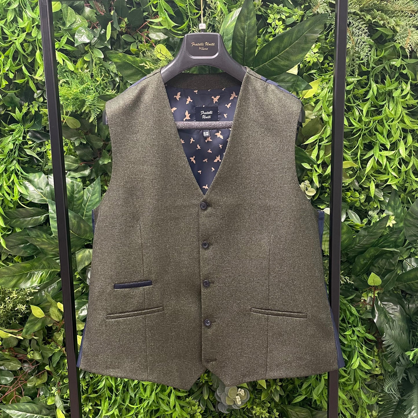 Fratelli Khaki Waistcoat