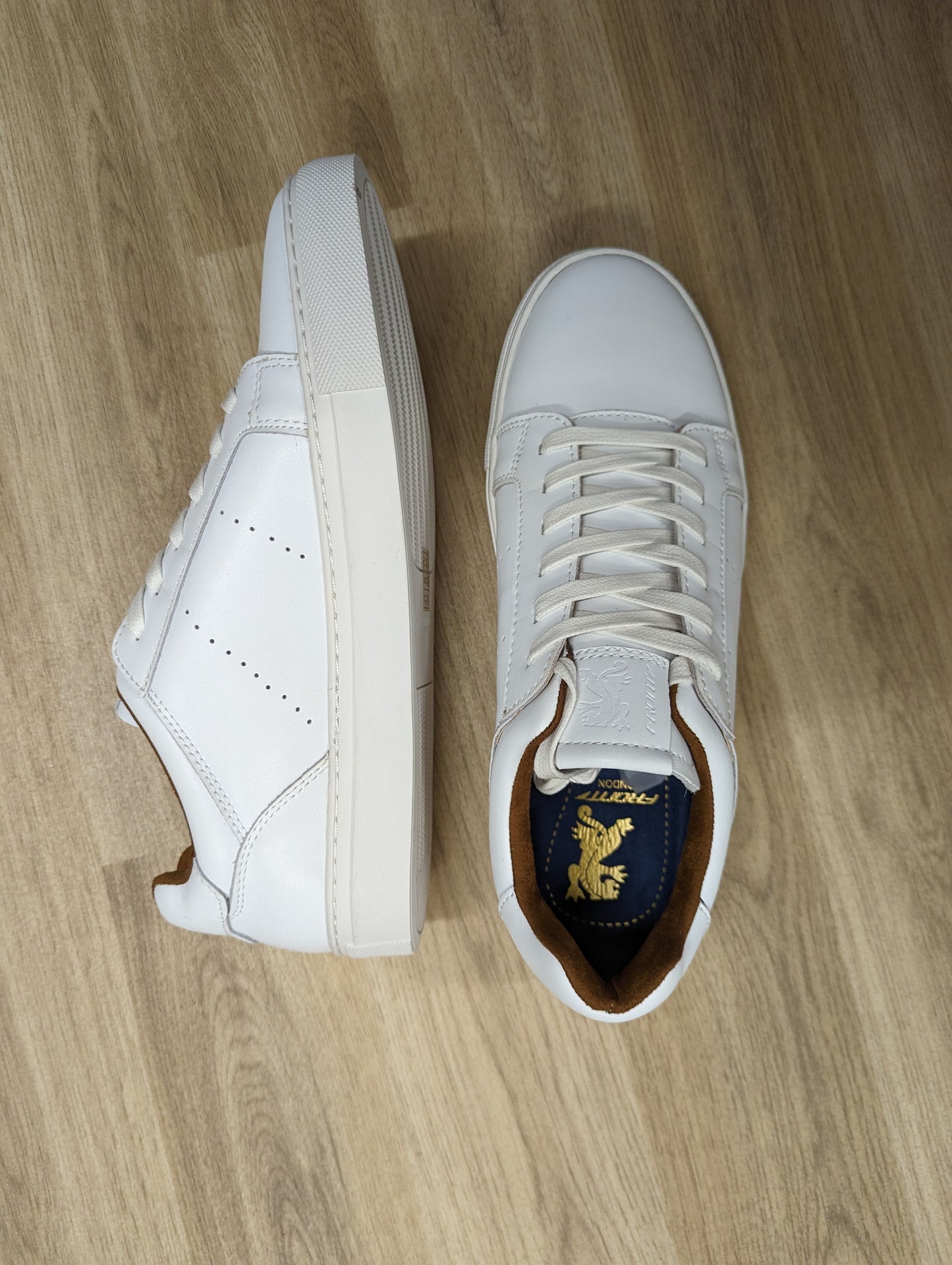 Front Bronx White Trainers