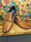 Front Spencer Navy/Tan Shoes