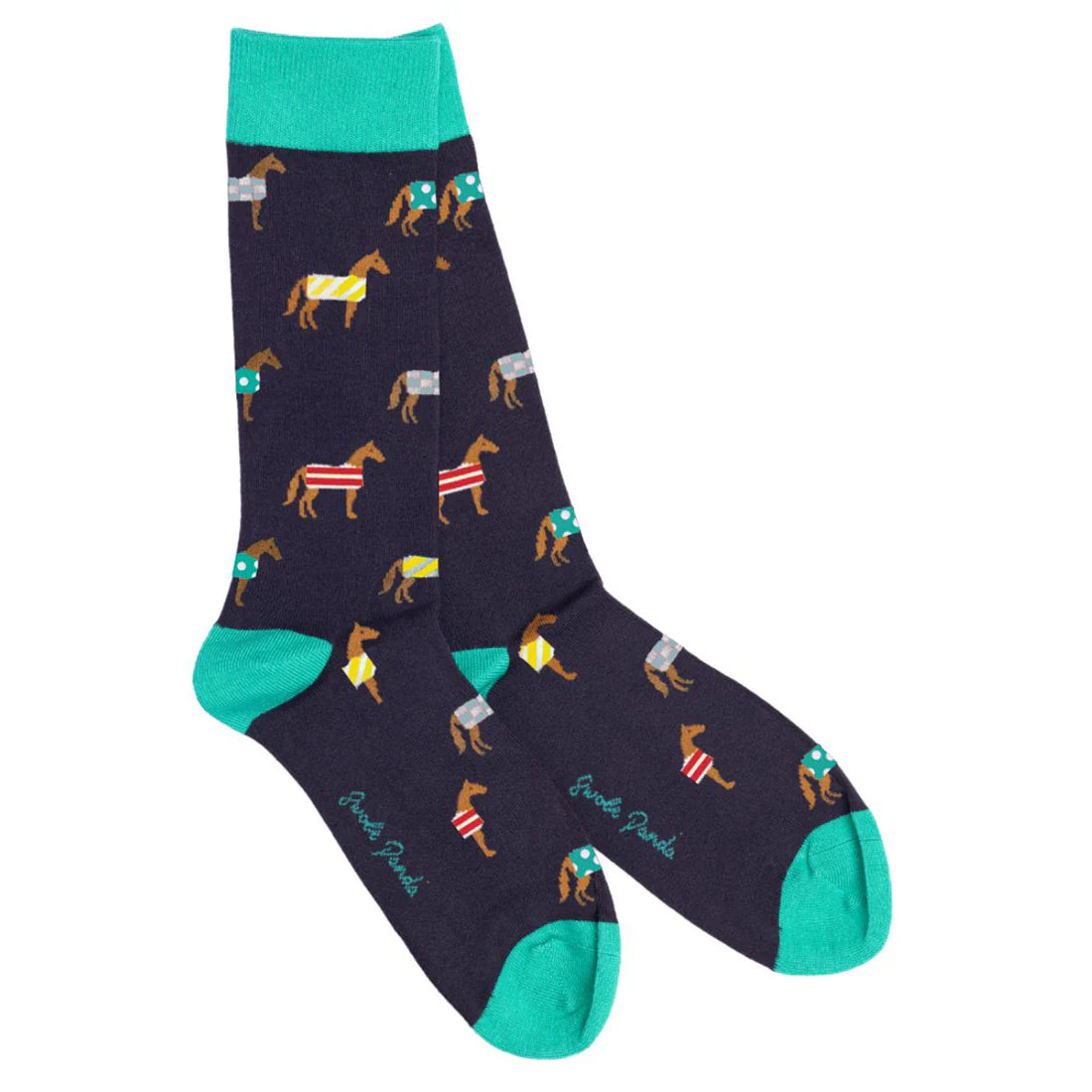 Swole Panda Horse socks