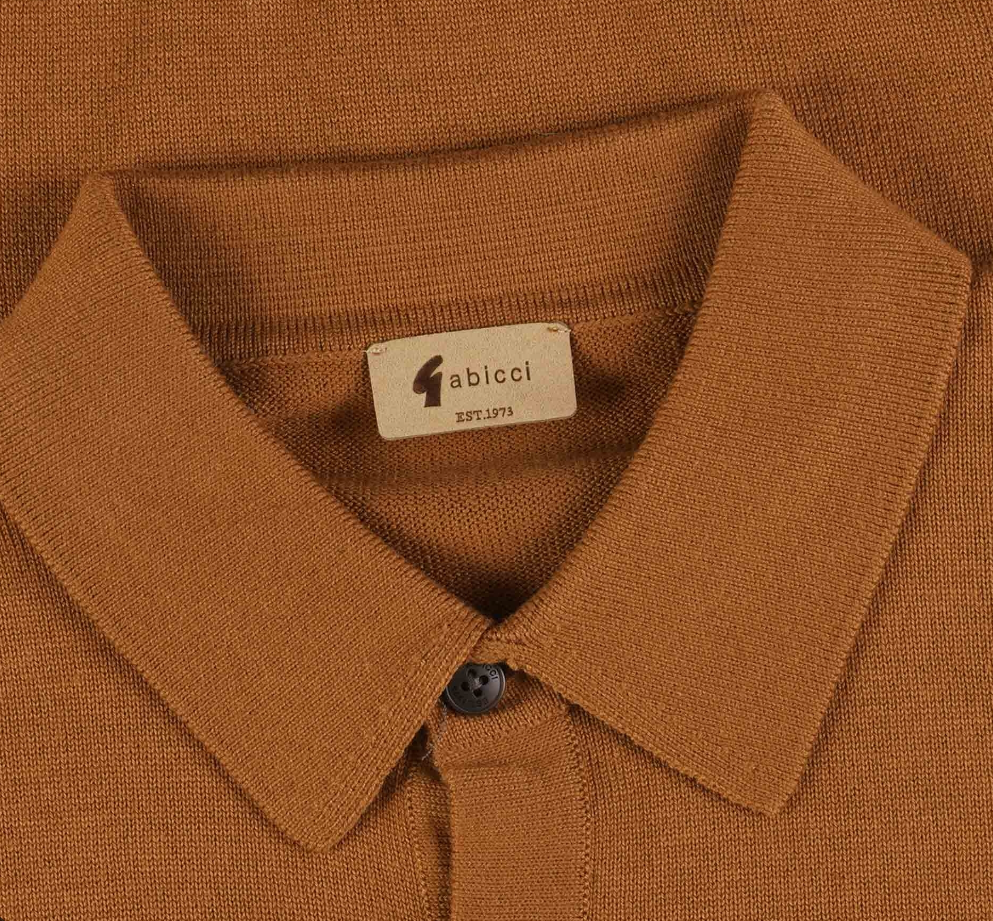 Gabicci Jackson Polo Shirt Walnut