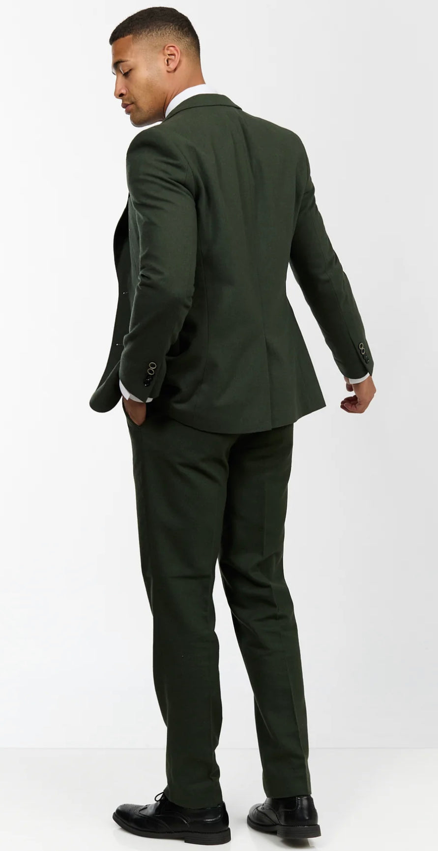 Harry Brown Forest Green Trousers