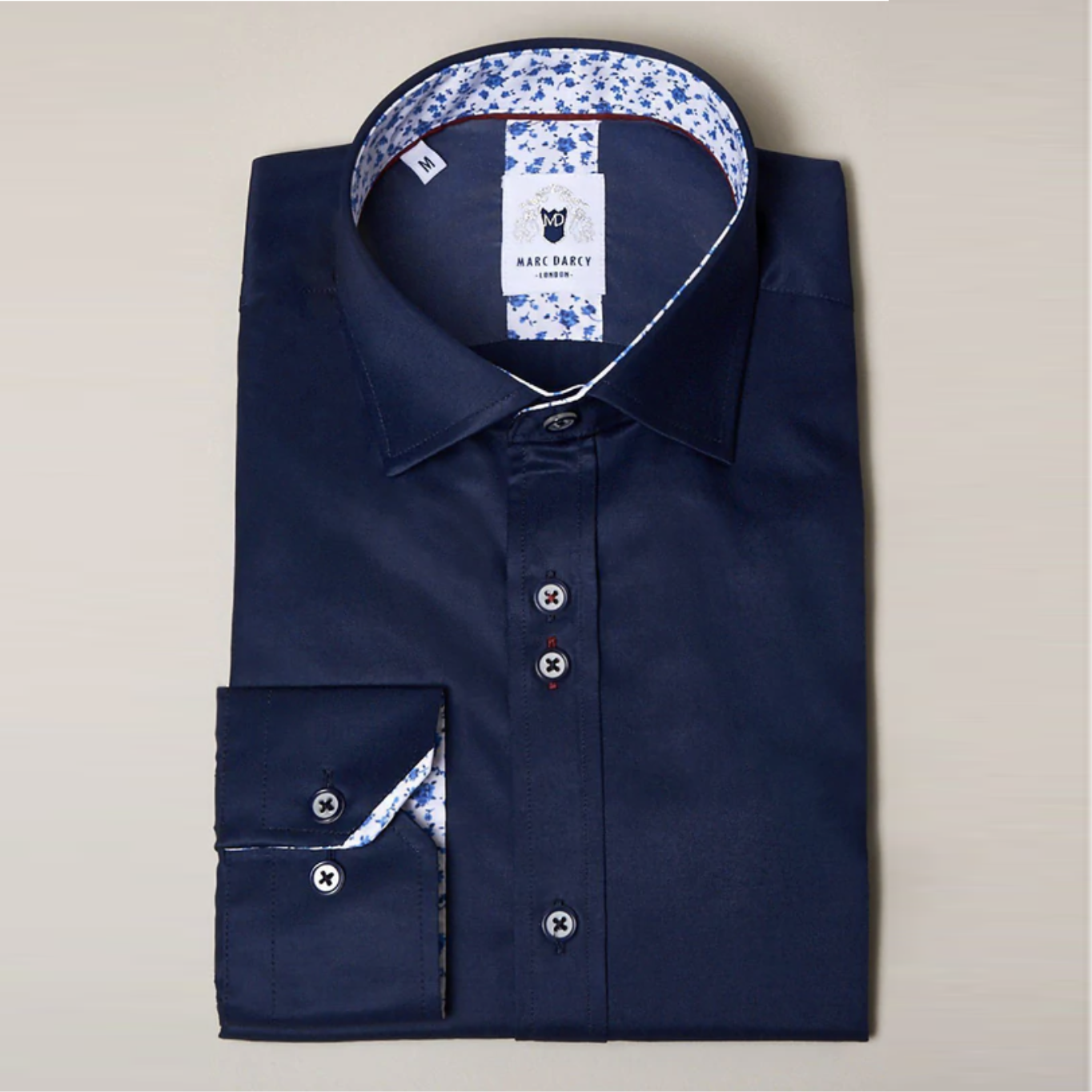 Marc Darcy Alfie Navy Shirt