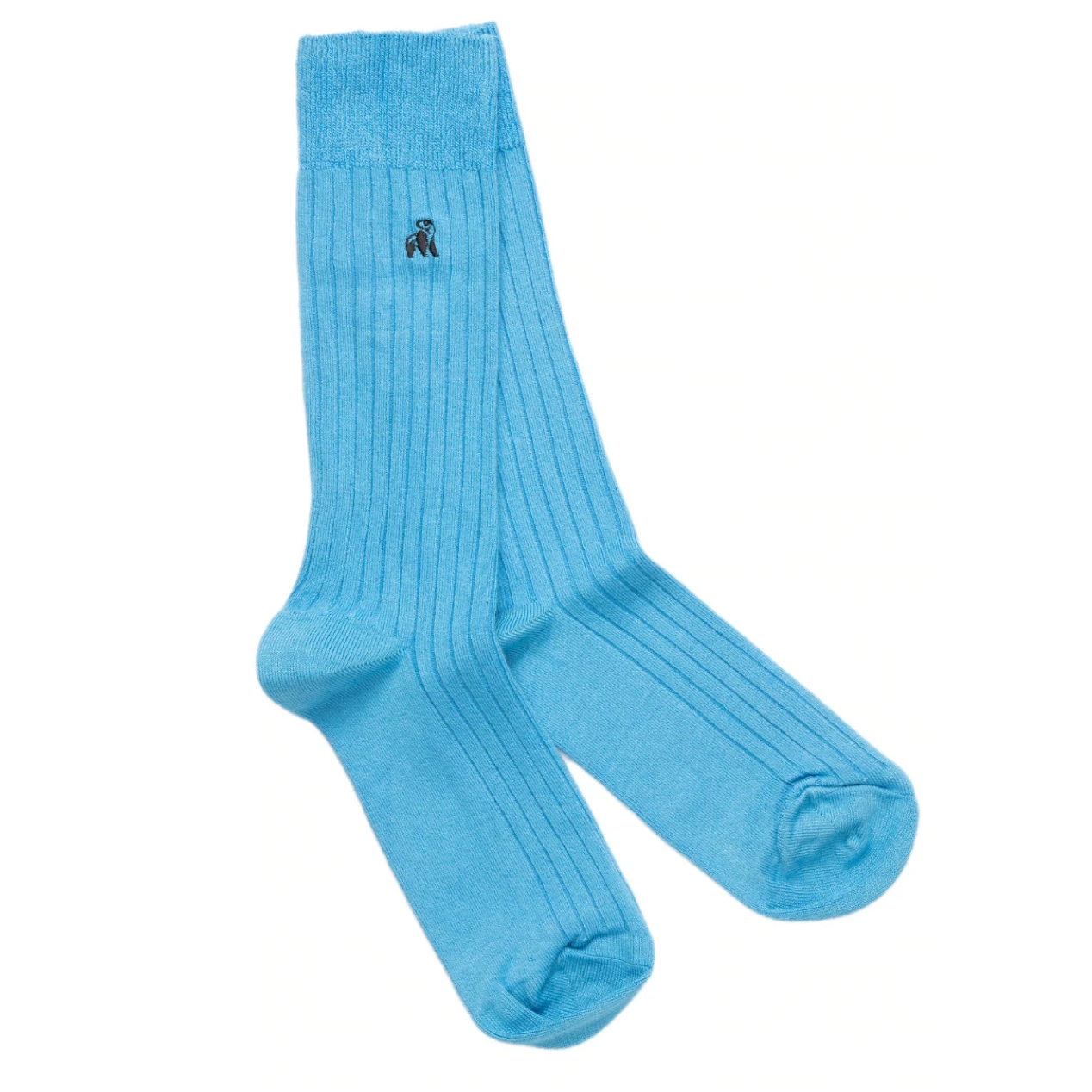 Swole Panda Sky Blue Socks