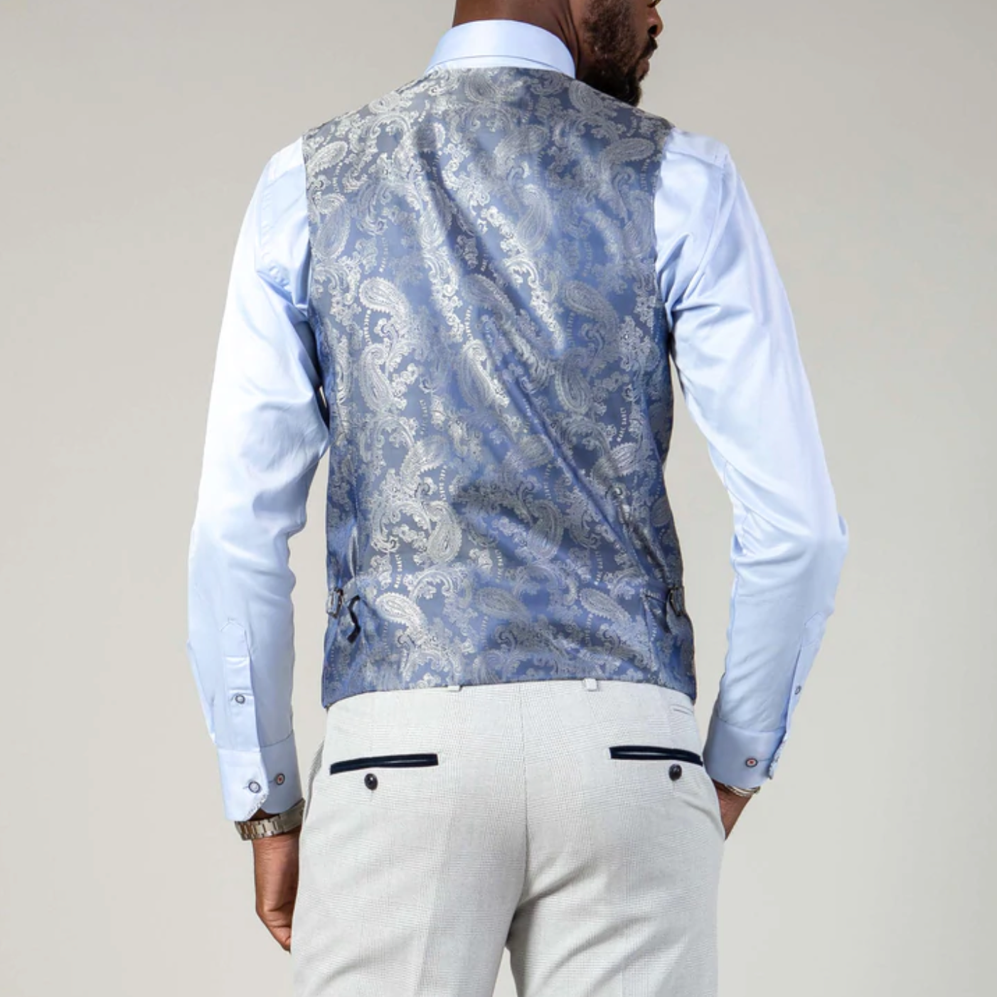 Marc Darcy Bromley Stone Waistcoat