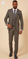 Marc Darcy Scott Grey 3 Piece Suits