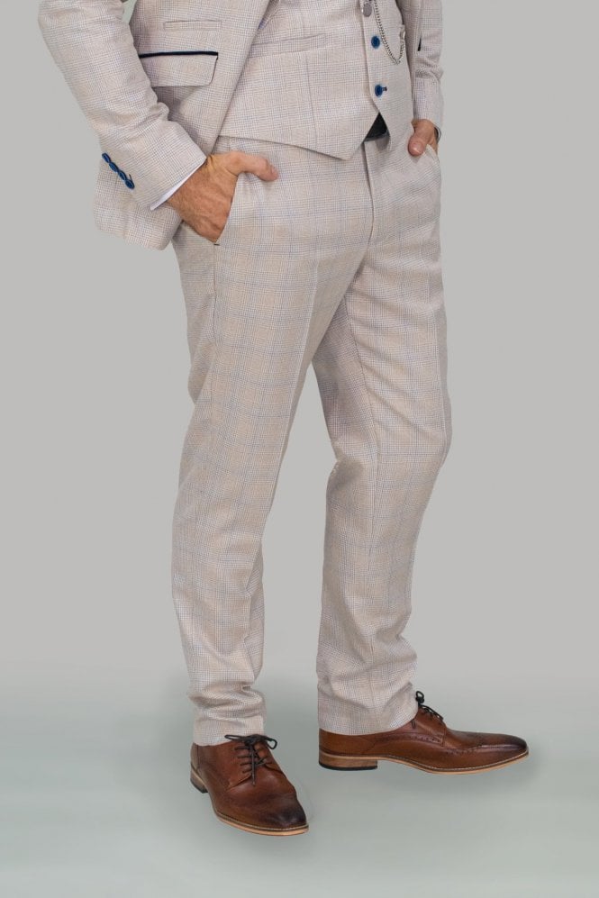 Cavani Caridi Cream Trousers