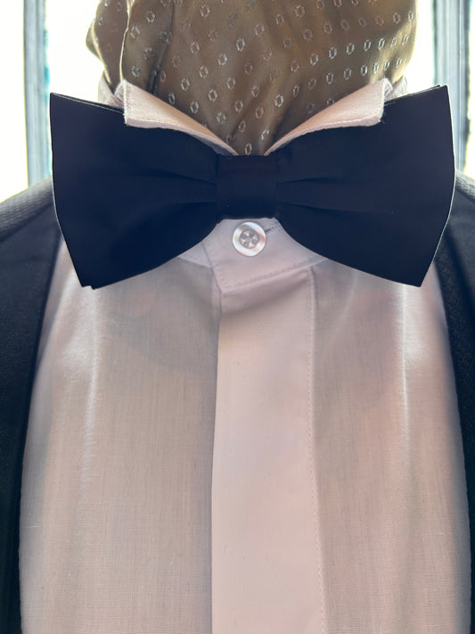 L A Smith Satin Bow Tie