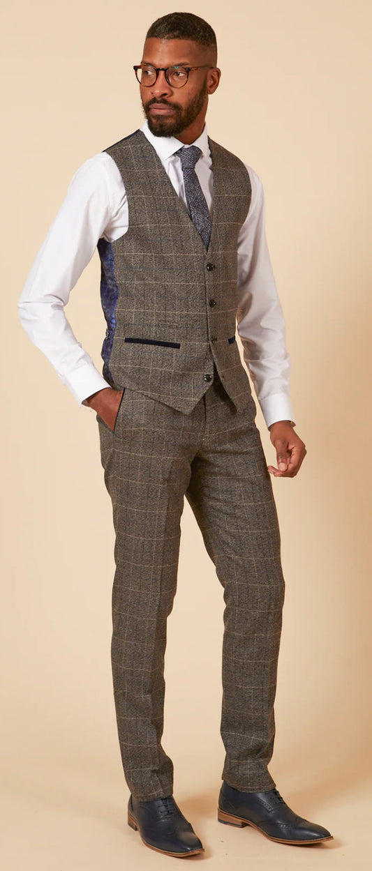 Marc Darcy Scott Grey Waistcoat