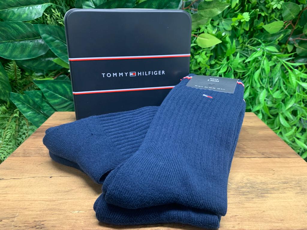 Tommy Hilfiger Stripe Socks Navy