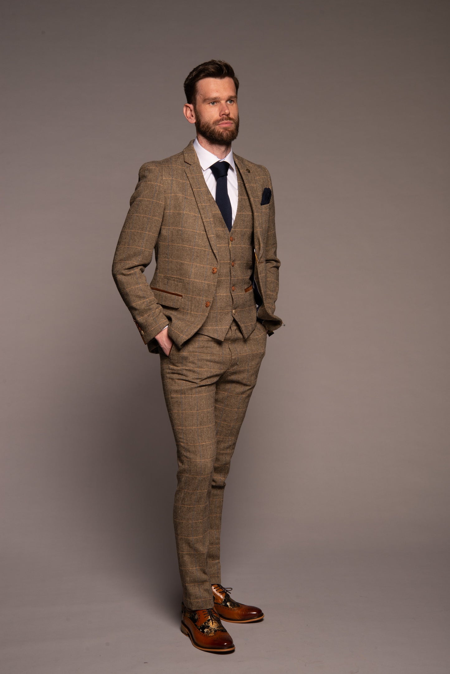 Marc Darcy Ted 3 Piece Suit