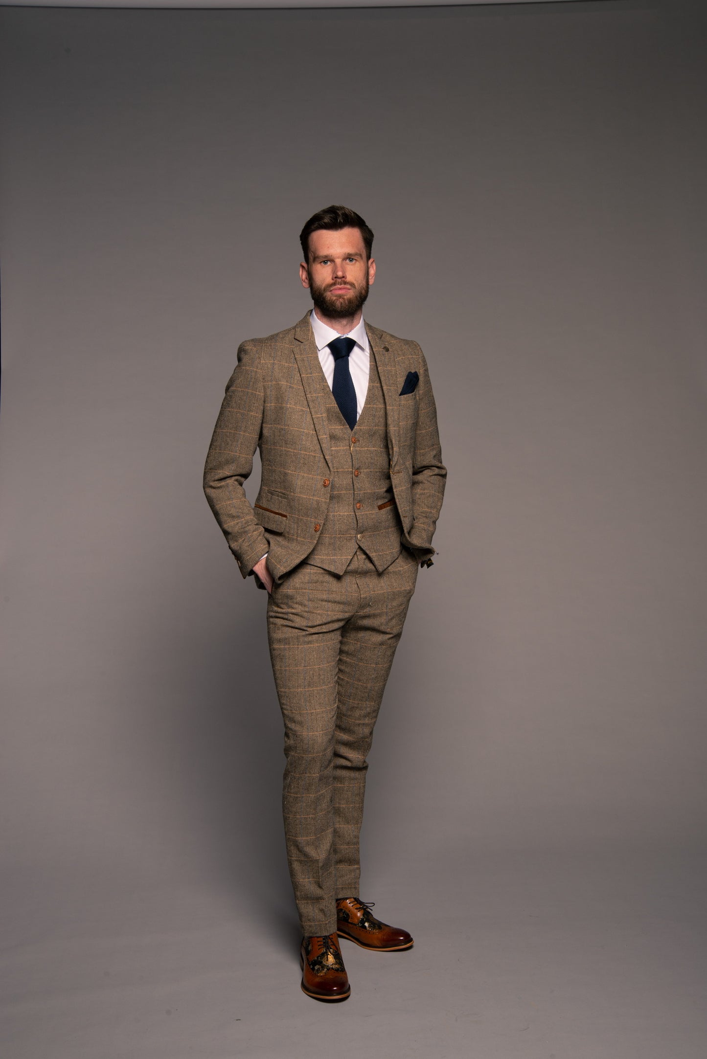 Marc Darcy Ted 3 Piece Suit